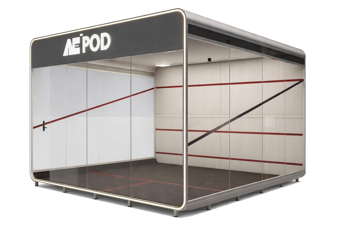 AE Squash Pod Rebound Court